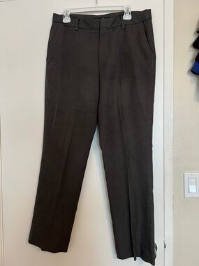 Kenneth Cole New York Dark Brown Men's Dress Pants